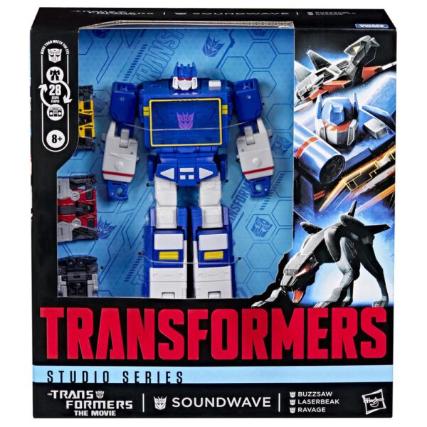 *Figura hasbro transformers studio series ldr 86 soundwave