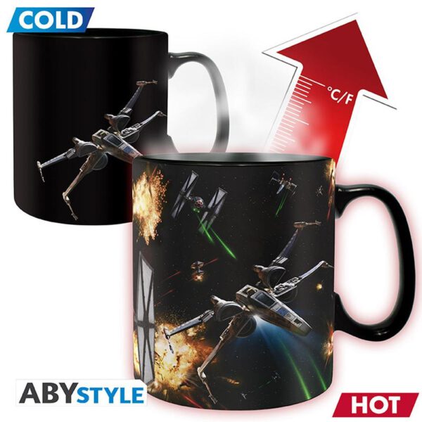 *Taza termica abystyle star wars space battle 460ml