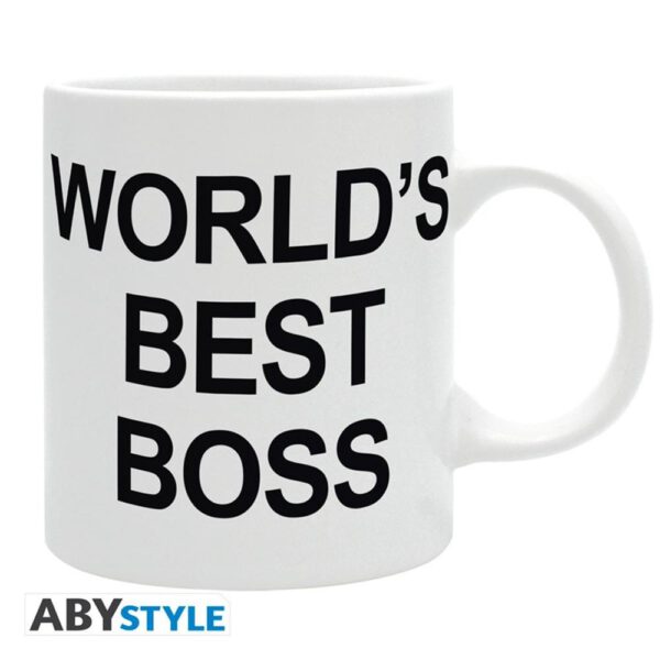 *Taza abystyle the office el mejor jefe del mundo 320ml