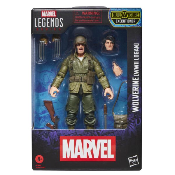 *Figura hasbro marvel legends series wolverine (wwii logan)