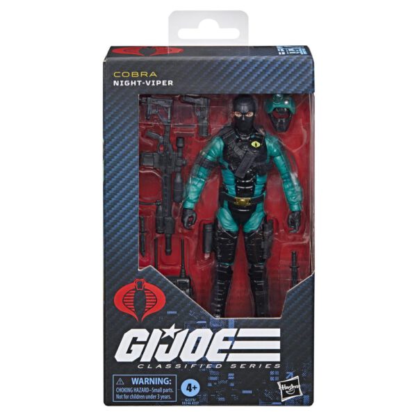 *Figura hasbro g.i. joe classified series night - viper