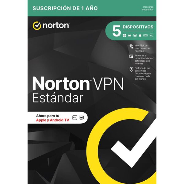 *Vpn norton vpn standard es 1 usuario 5 dispositivos 1 año esd electronica