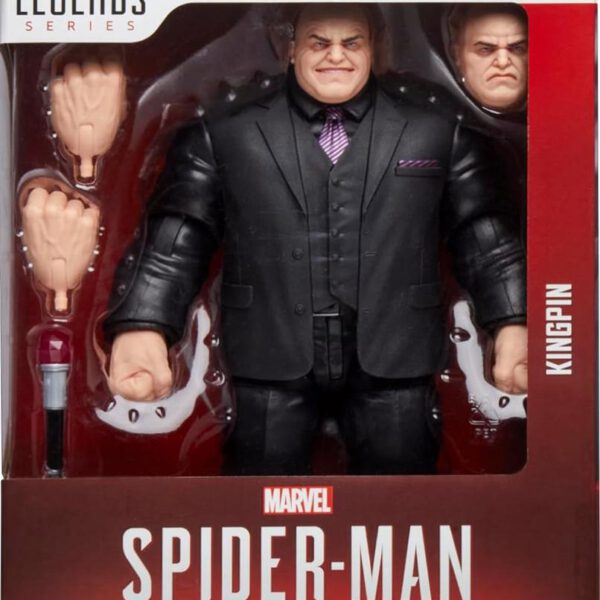 *Figura hasbro marvel legends series spider - man kingpin