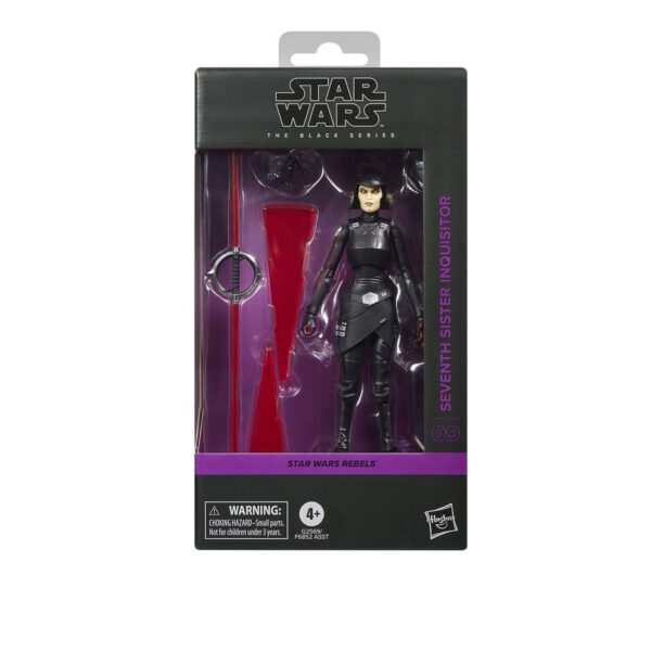 *Figura hasbro star wars rebels the black series seventh sister inquisitor