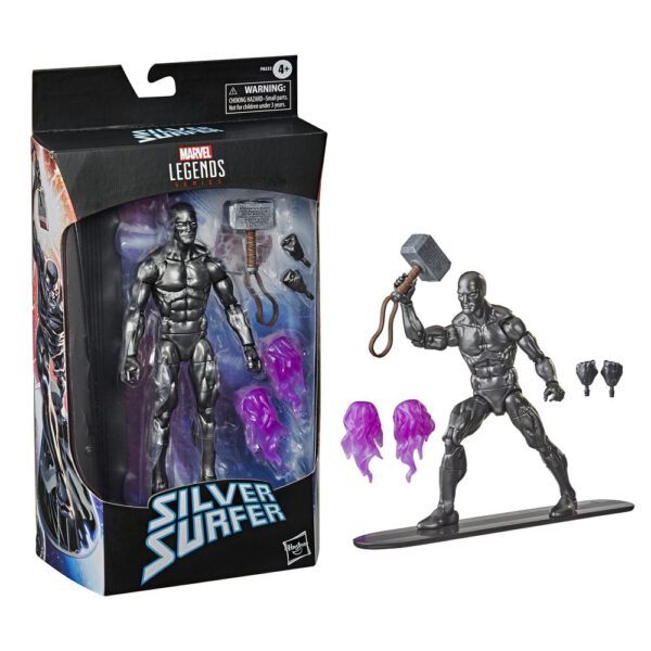 *Figura hasbro marvel legends series legends silver surfer fallen