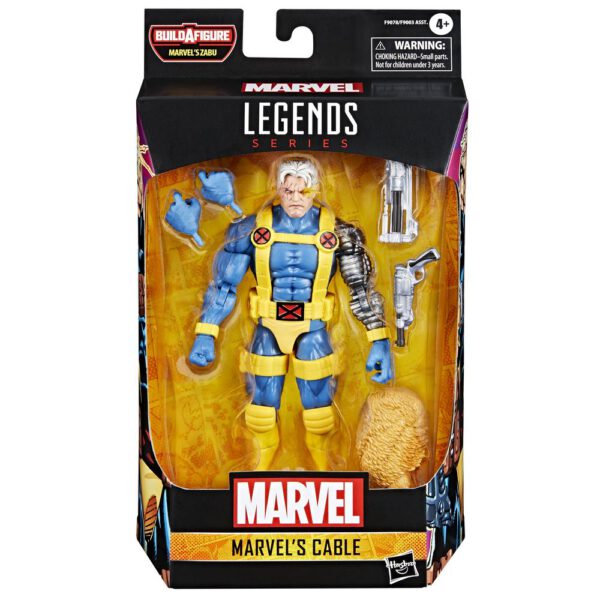 *Figura hasbro marvel legends series cable yellow blue