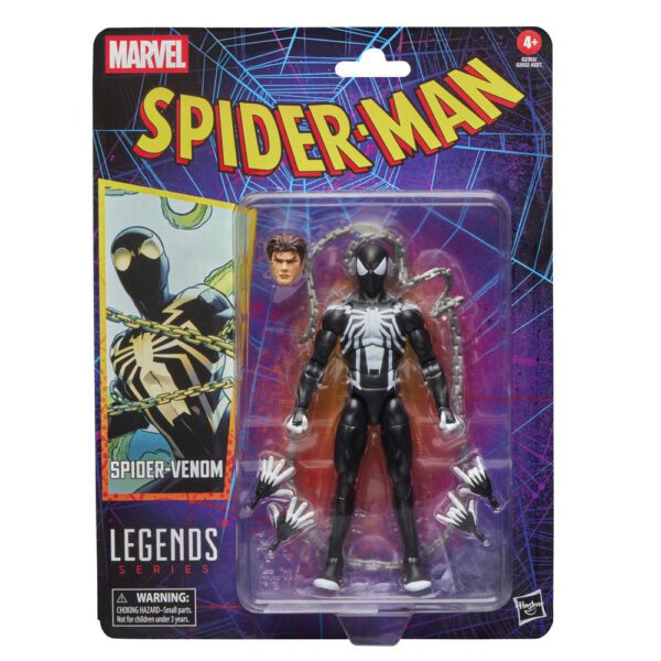 *Figura hasbro marvel legends series spider - man spider - venom