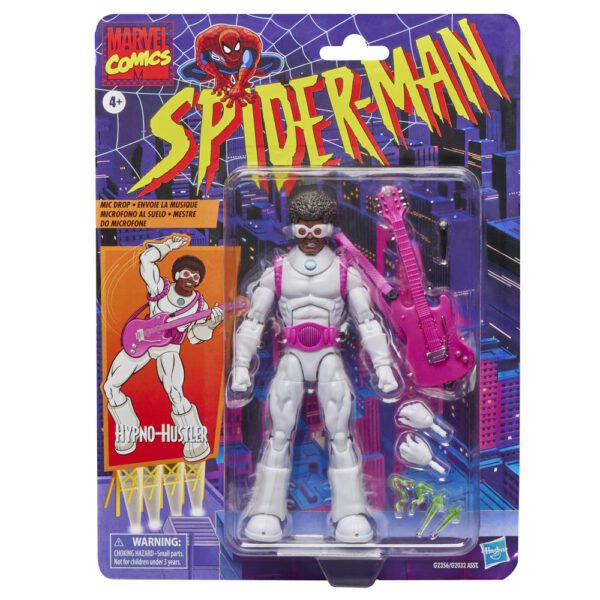 *Figura hasbro marvel comics spider - man hypno - hustler