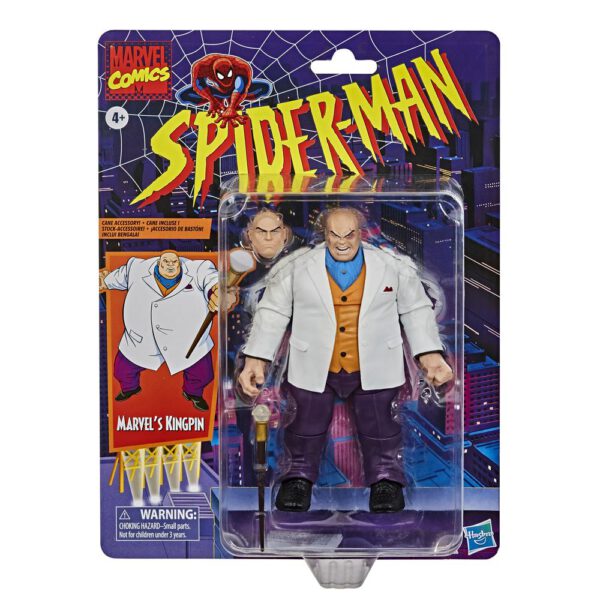 *Figura hasbro marvel comics spider - man marvel's kingpin