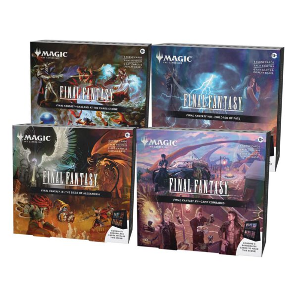 *Magic the gathering final fantasy cajas de escena (4) inglés