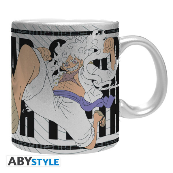 *Taza abystyle one piece luffy gear 5 320 ml