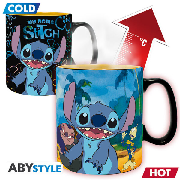 *Taza termocolora abystyle lilo & stitch