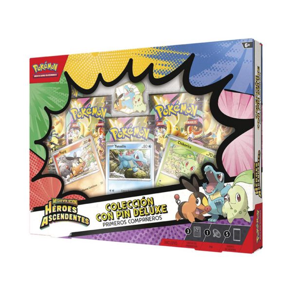 *Caja de colección pin deluxe pokemon tcg marzo 2026