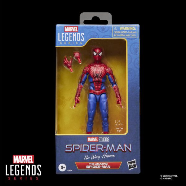 *Figura hasbro marvel legends series spider - man no way home the amazing spider - man