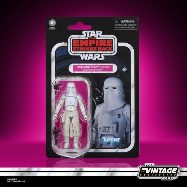 *Figura hasbro star wars the empire strikes back imperial snowtrooper commander
