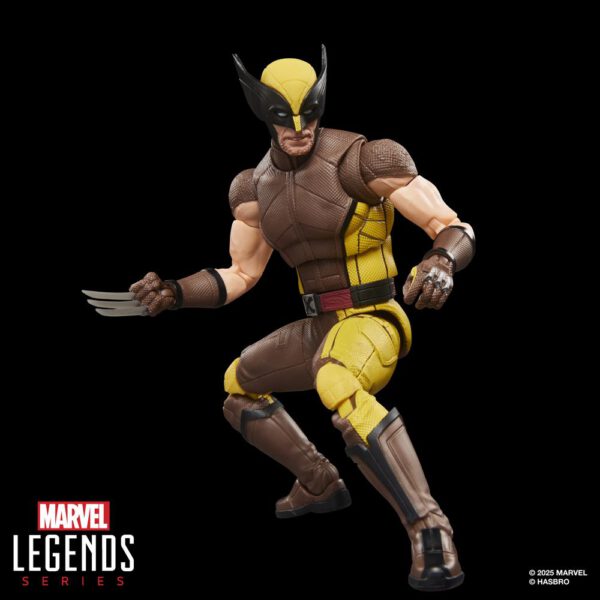 *Figura hasbro marvel legends series deadpool & wolverine -  wolverine