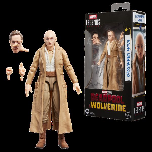 *Figura hasbro marvel legends series deadpool & wolverine -  cassandra nova