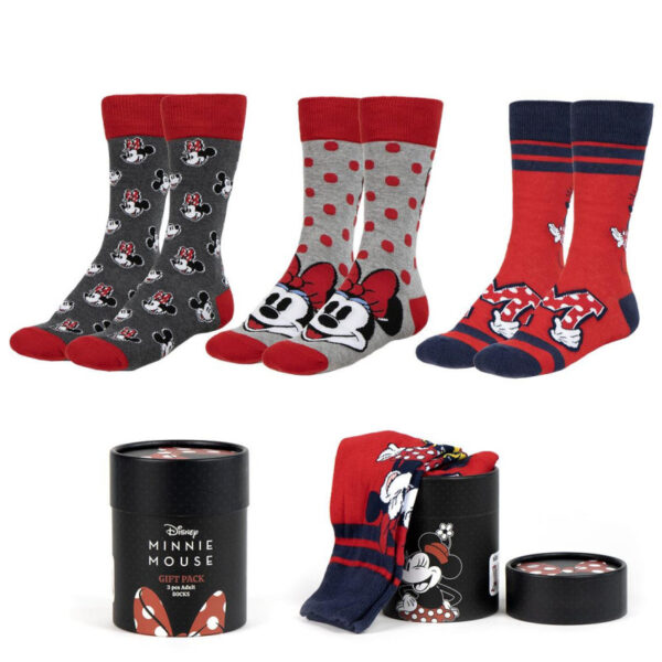 *Pack calcetines 3 piezas minnie mouse talla 36 - 43