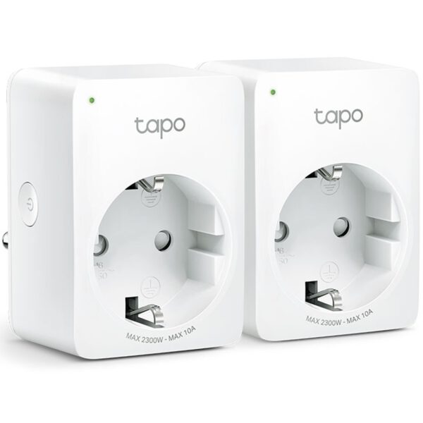 *Enchufe inteligente wifi tapo p100 2.4ghz pack 2 unidades tp - link