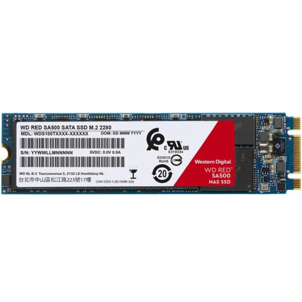 *Disco duro interno ssd wd western digital red wds200t1r0b 2tb m.2 2280 sata 6gb - s